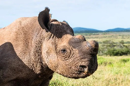 New science reveals how de-horning black rhinos is changing their behaviour