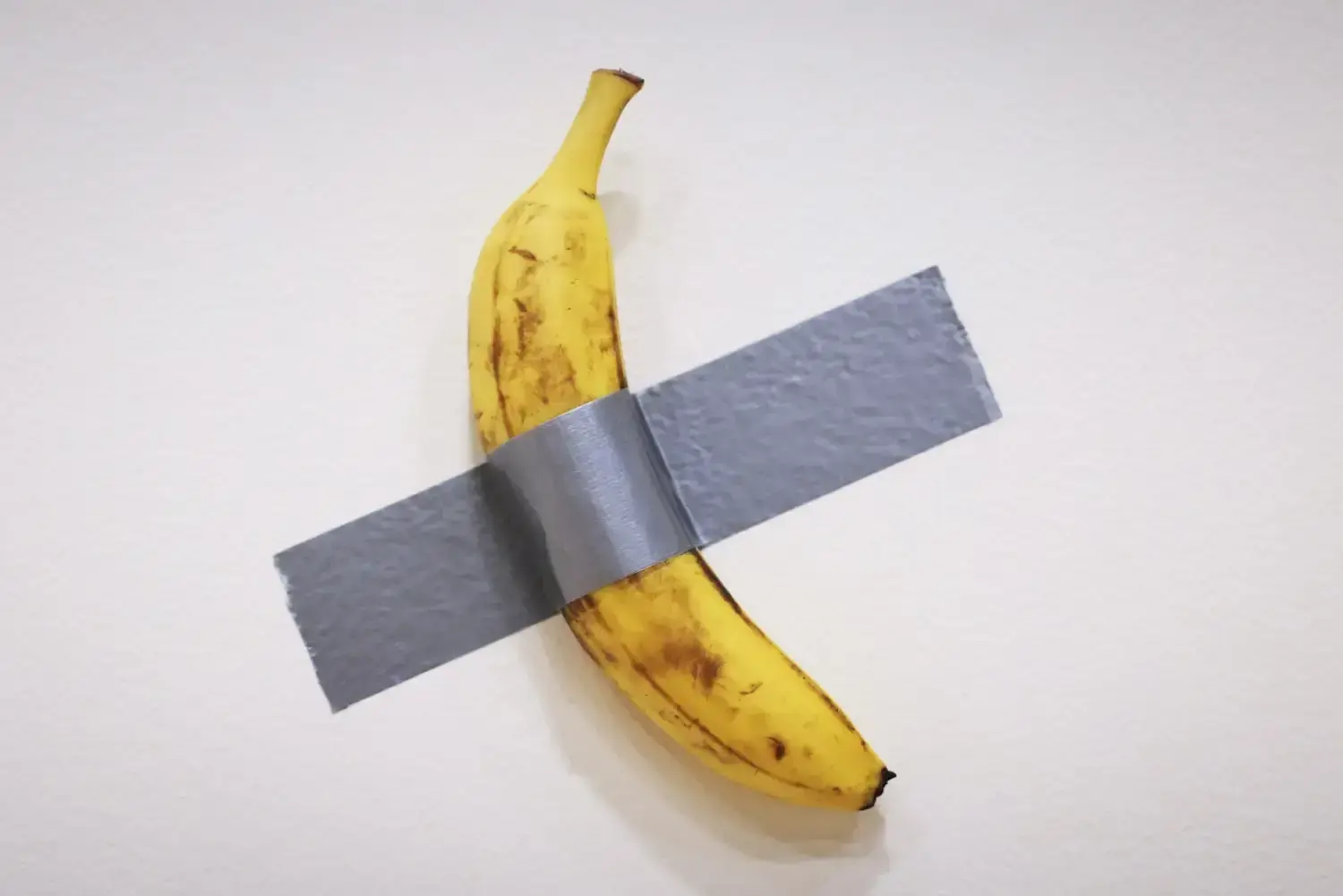 Duct-taped banana sells for more than $6 million at auction