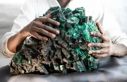 Zambia Unveils Colossal 37kg Cluster of Emeralds