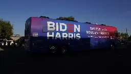 A 'Trump Train' convoy surrounded a Biden-Harris bus. Was it political violence?