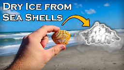 Dry Ice from Sea Shells