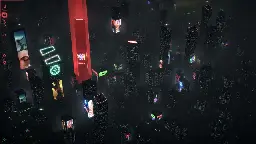 Dystopika is a beautiful cyberpunk city builder without the ugly details