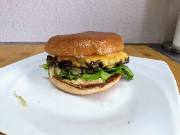 [Homemade] Black Bean Burger - Feddit