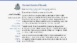 The next decade of the web | James' Coffee Blog