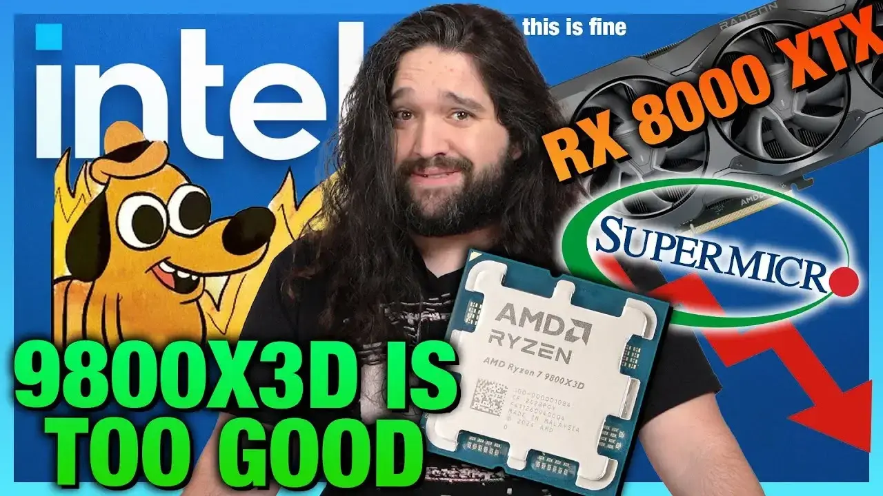 HW News - Intel Gets Sued & Su'd, NVIDIA Consumer CPU Rumors, 9800X3D Supply