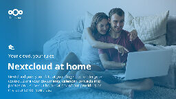 Nextcloud at home 🏠