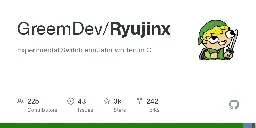 GitHub - GreemDev/Ryujinx: Experimental Switch emulator written in C#