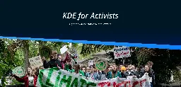 KDE for Activists