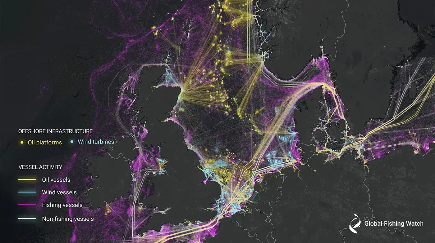 New research harnesses AI and satellite imagery to reveal the expanding footprint of human activity at sea