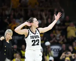 Caitlin Clark surpasses Stephen Curry to break NCAA record for 3-pointers in a season