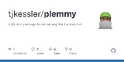 GitHub - tjkessler/plemmy: A Python package for accessing the Lemmy API