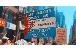 The similarities between settler colonialism in Canada and Palestine are unmistakable