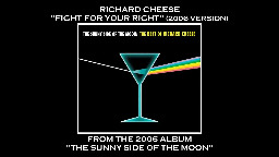 Richard Cheese "Fight For Your Right (Big Band Version)" from "The Sunny Side Of The Moon" (2006)