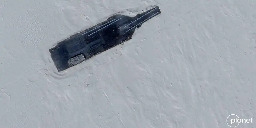 Satellite images show China made an apparent USS Gerald R. Ford aircraft carrier target out in the desert