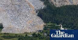 Huge landslide misses Swiss mountain village of Brienz ‘by a hair’