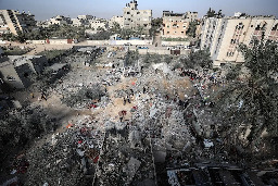 Unguided ‘dumb bombs’ used in almost half of Israeli strikes on Gaza