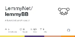 GitHub - LemmyNet/lemmyBB: A federated bulletin board