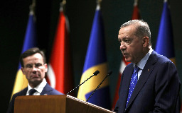 Turkey's Erdogan says Sweden shouldn't expect to join NATO any time soon