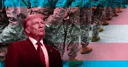 Donald Trump to 'kick all 15,000 transgender soldiers out of the US Army'