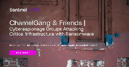 ChamelGang &amp; Friends | Cyberespionage Groups Attacking Critical Infrastructure with Ransomware