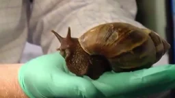 Quarantine zone established after giant African land snail spotted in Broward County