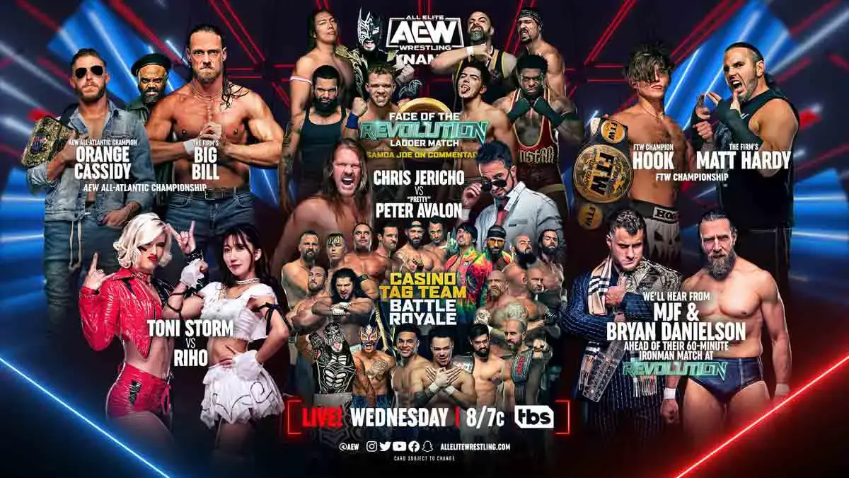 Card for tonight's AEW Collision | June 17, 2023