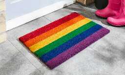 Lesbian couple's neighbours responded beautifully after Pride doormat vandalised