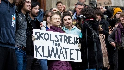 After 5 years, Greta Thunberg holds her final school strike for the climate