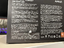 AMD hides Taiwan branding on Ryzen CPU packaging as it preps new chips for China market release — company uses black sticker to erase origin information