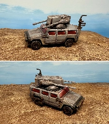 Gaslands megalith cultist truck