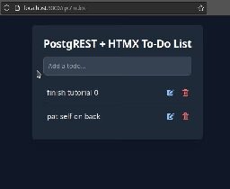 Providing HTML Content Using Htmx
