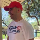 Juan Ciscomani literally walks away from Arizona voters rather than admit he supports the abortion ban.