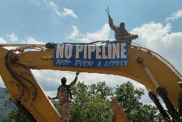 Actions and Work Stoppages Against the Mountain Valley Pipeline Continue