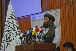 Afghan women ‘banned from hearing each other’ in bizarre new Taliban rule