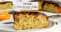 Orange Cardamom Cake