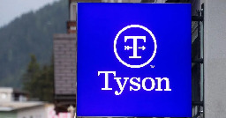 Tyson Foods shares tumble on slowing demand, plant closures