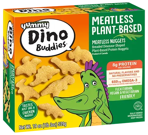 Vegan Dino nuggies