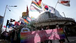 South Korean city officials clash with police at protest against LGBTQ festival | CNN