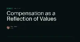 Compensation as a Reflection of Values / Oxide