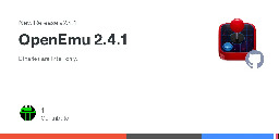 Release OpenEmu 2.4.1 · OpenEmu/OpenEmu