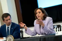 Harris and Buttigieg discuss changing air travel regulations to better accommodate wheelchair users