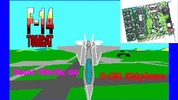 F-14 Tomcat [MS DOS] Some Music on Creative Music System/Game Blaster